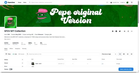 Pepe Original Version On Twitter The Wait Is Over Our Incredible NFT