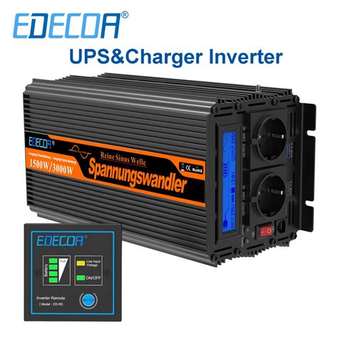 Onduleur Ups Avec Chargeur W W Dc V Ac V V