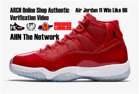 Air Jordan 11 Win Like 96 Authentic Verification Arch Usa