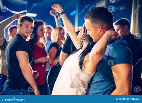 Flirting In The Club Stock Image Image Of Flirting Couple 40915425