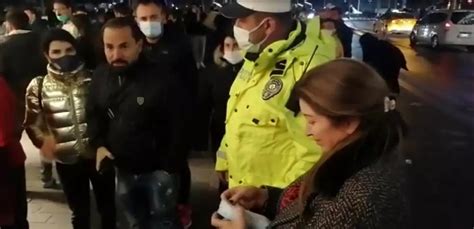 Taksim Ve Stiklal Caddesi Nde Maske Ve Sigara Denetimi Son Dakika