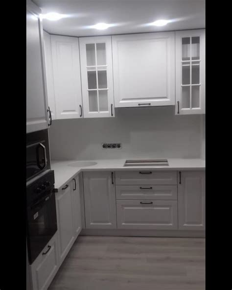 Кухни из крашенного МДФ на заказ в Алматы