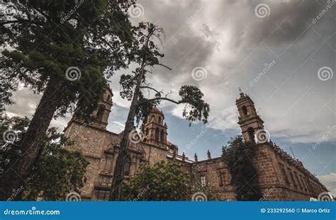 Historic Center of Morelia, Michoacan, Mexico, with Its Classic ...