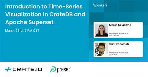 Introduction To Time Series Visualization In CrateDB Apache Superset