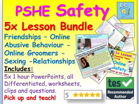 Personal Safety Risk Pshe Tutor Time By Ec Resources Teaching