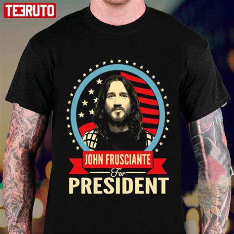 American Musician John Frusciante Red Hot Chili Peppers Member Unisex T Shirt Teeruto