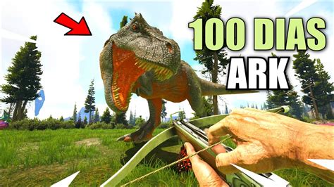 SOBREVIVIENDO 100 DIAS En ARK Survival Evolved MI CASA TAMEOS Y