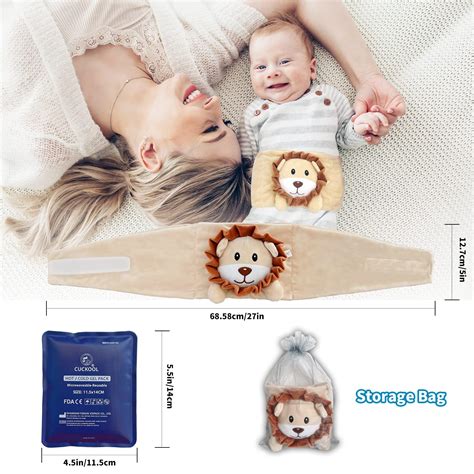 Snapklik.com : Baby Colic And Gas Relief, Heated Tummy Wrap For