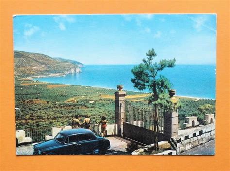 Cartolina Mattinata Gargano Belvedere Sulla Baia 1975 Cartolina