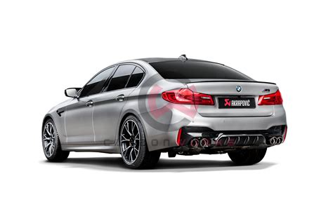 BMW M5 F90 2018 2020 Akrapovic Titanium Slip On Exhaust System