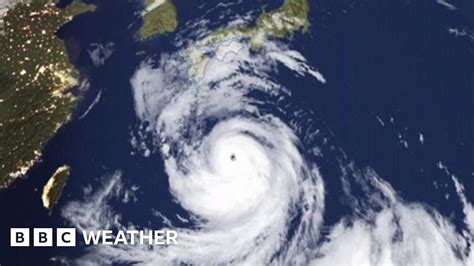 Violent Typhoon Nanmadol Threatens Japan BBC Weather