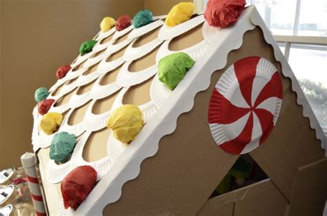 Cardboard Gingerbread House Ideas