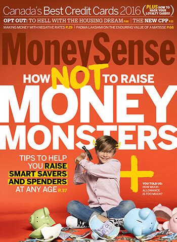 MoneySense magazine: Sept/Oct 2016