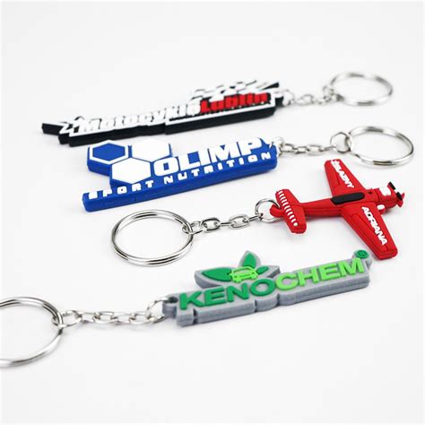 Custom D Rubber Keychains Soft Pvc Keychain Cool Key Etsy