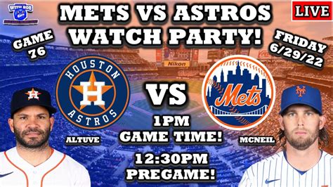 New York Mets Vs Houston Astros Game Mets Game Live Mlb Mets