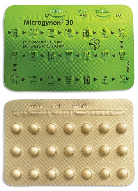 Microgynon 30 Dosage & Drug Information | MIMS Myanmar