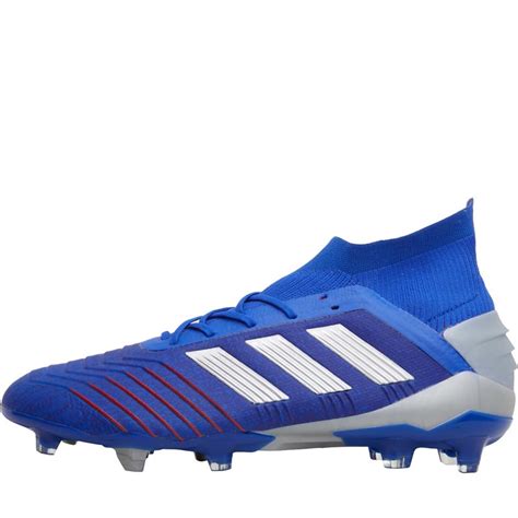 Buy adidas Mens Predator 19.1 FG Firm Ground Football Boots Bold Blue ...