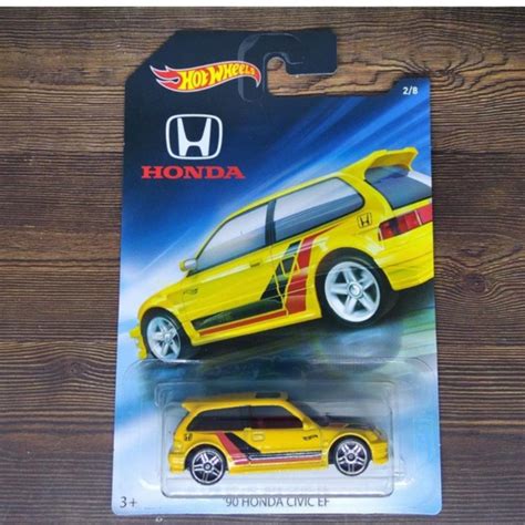 Jual Hot Wheels Honda Series Hw Honda Civic Ef Kuning Hw Hotwheels Mobil Mainan Anak Original