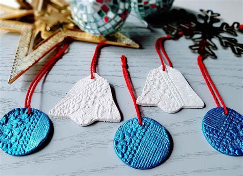 3 Cute Christmas Decorations Using Air Dry Clay Cute Christmas