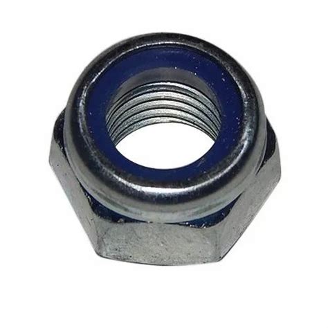 Round Mild Steel Hexagonal Lock Nut Size X Mm At Rs Piece In