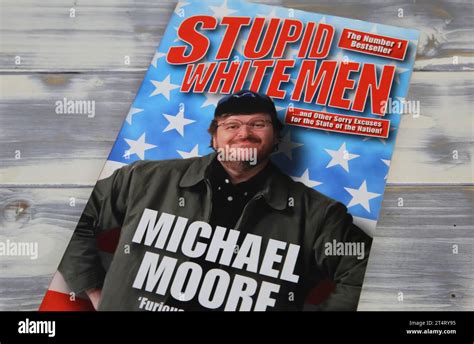 Viersen Germany October 9 2023 Closeup Of Michael Moore Book Cover