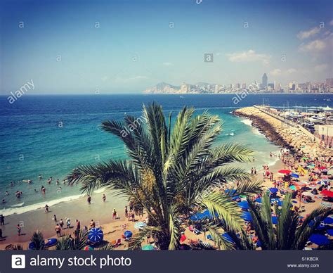 Benidorm Beach Crowd Hi Res Stock Photography And Images Alamy