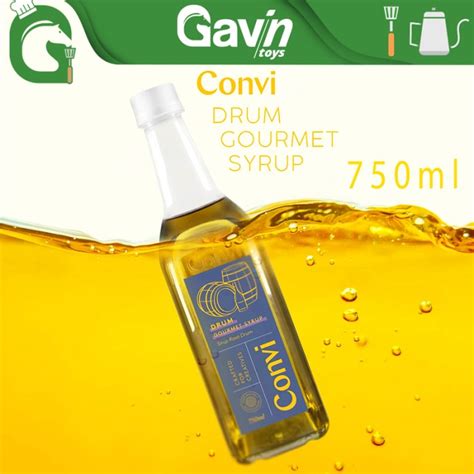 Jual Sirup Rasa Rum Convi Drum Gourmet Syrup 750ml Mocktail Mojito