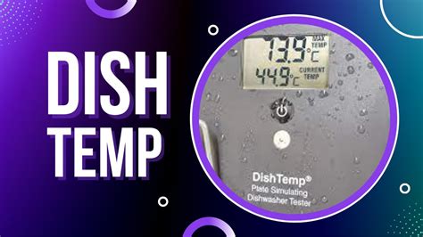 Dish Washing Thermometer DishTemp Dishwasher Safe Thermometer