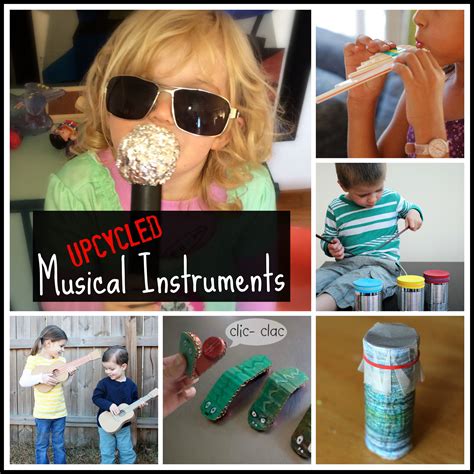 Upcycled Musical Instruments Left Brain Craft Brain Musicals