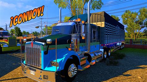 Convoy Por Colombia American Truck Simulator Envivo Youtube