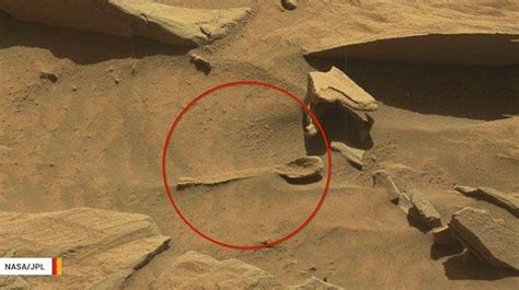 NASA Mars ta Kaşık Buldu