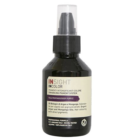 Прямой пигмент интенсивный INCOLOR Deep purple фиолетовый, 100 мл ...