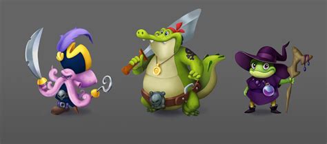 Иллюстрация Проект «Пиратский остров» в стиле game dev
