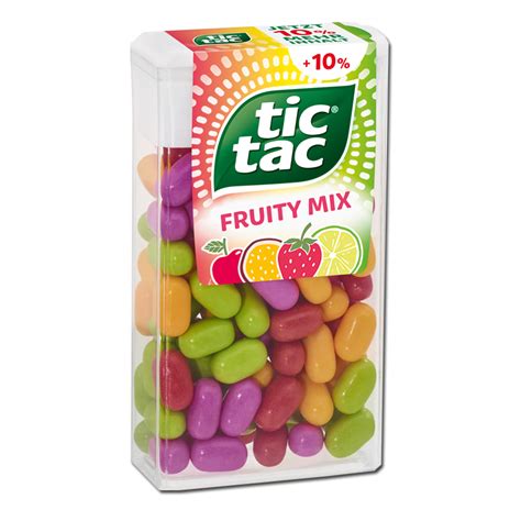 Ferrero Tic Tac Fruity Mix 110er Großpackung 54g Packung Süßigkeiten Online Shop And Süßwaren