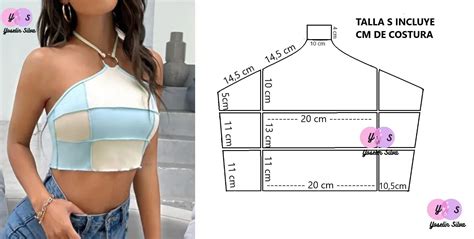 Crop Top Moldes De Costura Patrones De Ropa Coser Ropa De Mujer