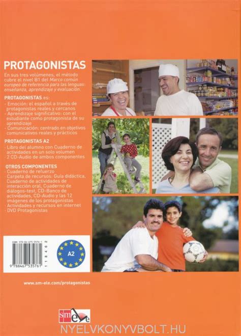 Protagonistas A2 Libro Del Alumno Con Cuaderno De Actividades Con Cd