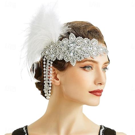 1920s Gatsby le magnifique Bandeau Garçonne Gatsby le magnifique Femme