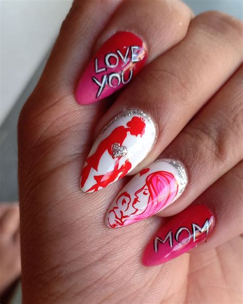 Mother S Day Nail Art Nail Art Nail Designs Nails