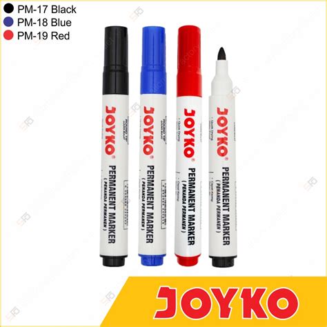 Jual Spidol Permanen Joyko Permanent Marker Pm Sfo Semarang