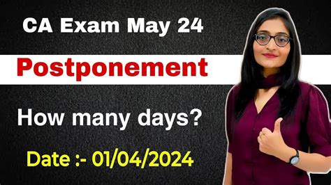 Ca Exam Postponement Icai Exam May Ca Inter May Exam Postponed