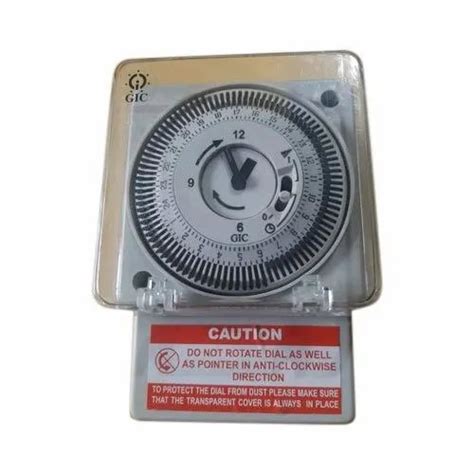 Gic Analog Time Switch Model Name Number J B Analog Version At