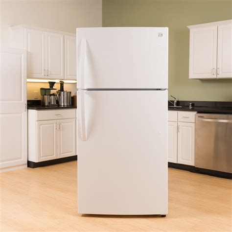 Kenmore Ft Top Freezer Refrigerator With Ice Maker White