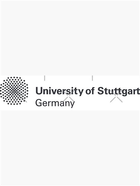 "University of Stuttgart" Sticker for Sale by BlueGrove | Redbubble