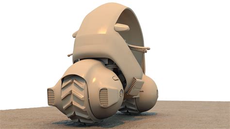 Dragon Ball Capsule 9 Bike — Polycount