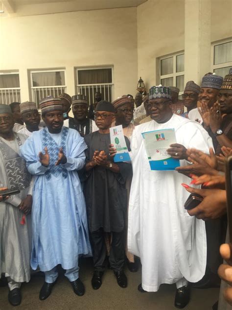 Just In Senate President Lawan Joins APC Presidential Race Buys N100m