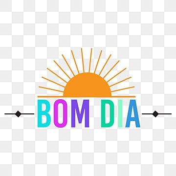 Bom Dia White Transparent Bom Dia Lettering With Coffe Portuguese Good