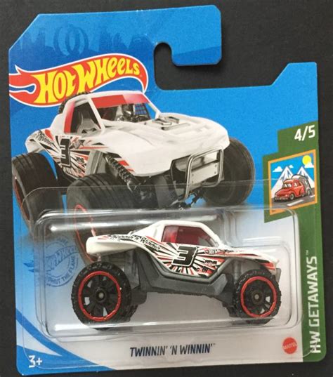 Hot Wheels Twinninʼ ʼN Winninʼ bijeli