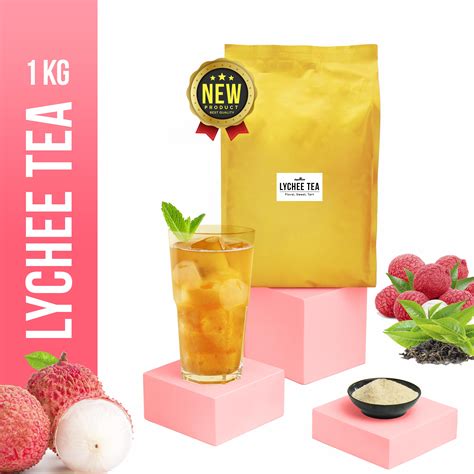 Jagorista Kg Lychee Tea Leci Tea Premium Drink Powder Bubuk