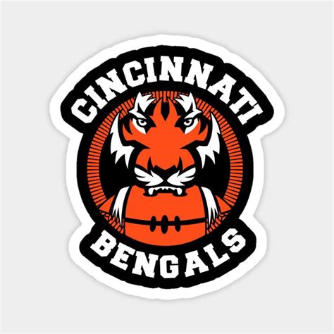 Bengals - Cincinnati Magnet in 2023 | Bengals, Custom stickers, Cincinnati