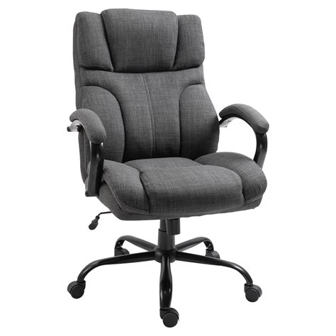 Vinsetto Executive Chair With Adjustable Height And Swivel 500 Lb